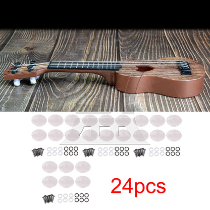 BQLZR 1 Set Of 24-Piece Guitar Machine Head Button Set, Finely Made, Used For Electric Guitar