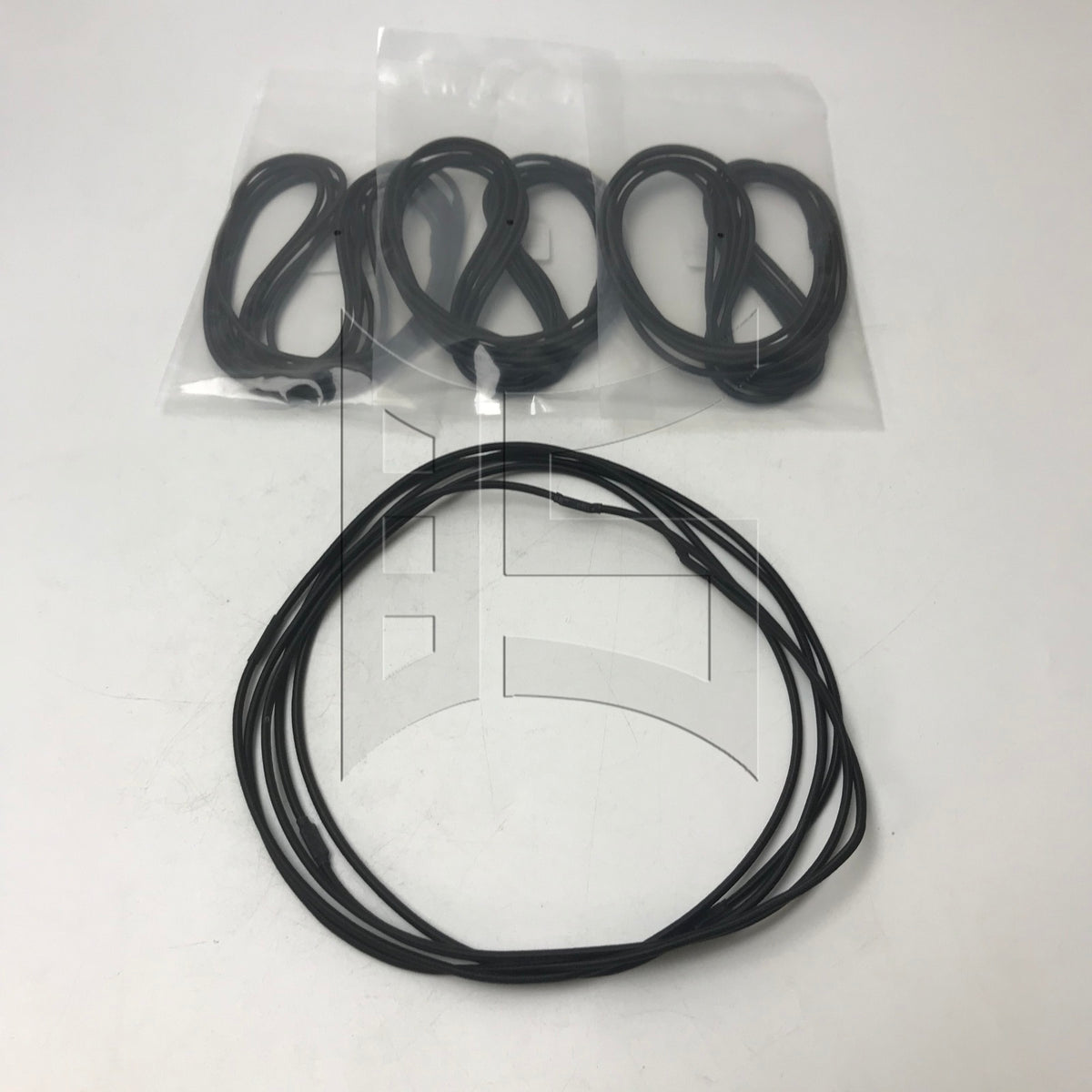 BQLZR 20pcs Shock-Proof Frame Rubber Band, Black, Suitable For Fixed Microphone