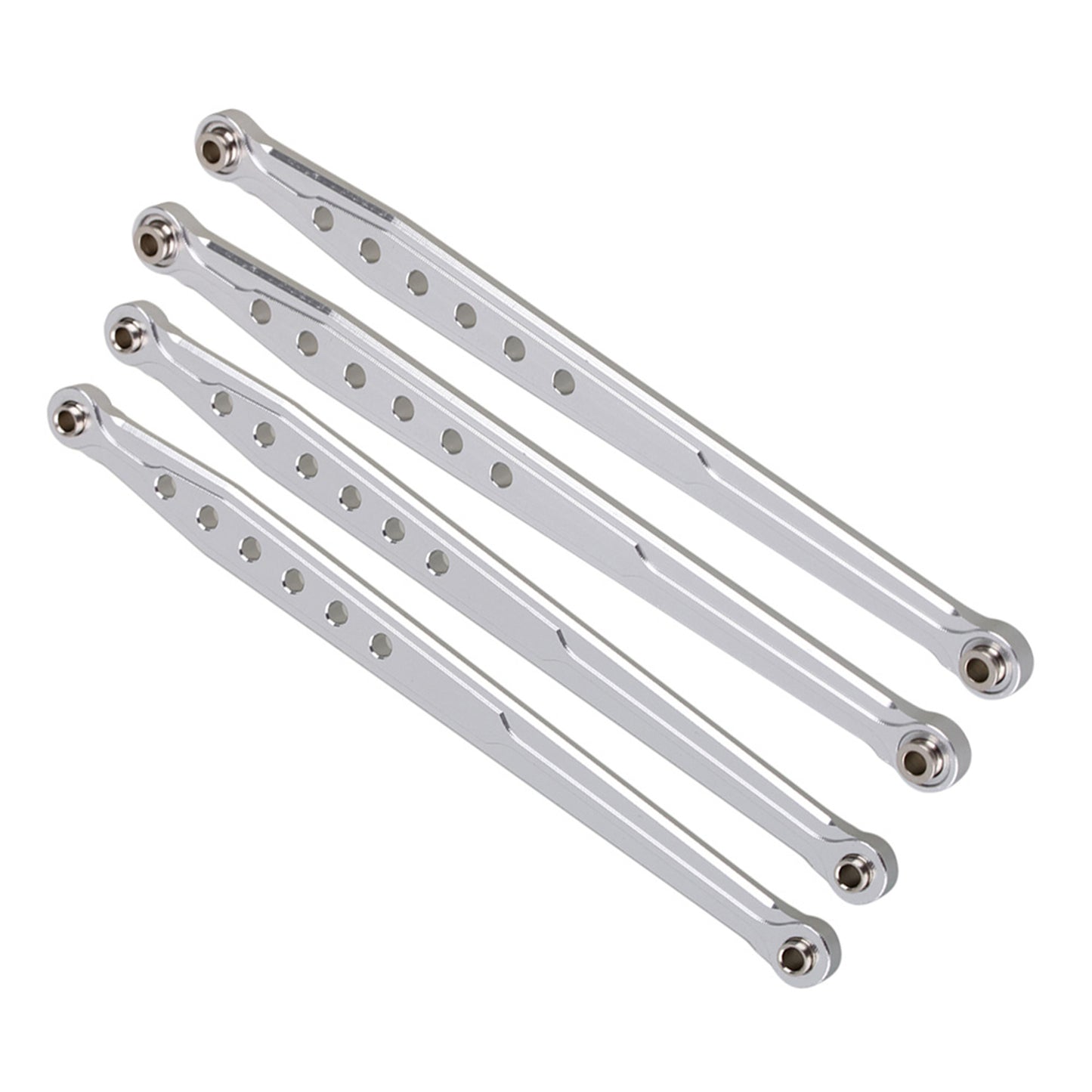 BQLZR SCX0007S Silver Alloy Suspension Link Replacement for AXIAL RC1:10 Mode