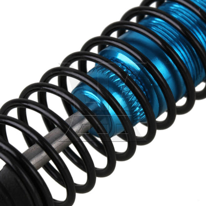 BQLZR 4 x Blue Aluminum A285004 Shock Absorber for RC 1:16 Car Upgrade Parts