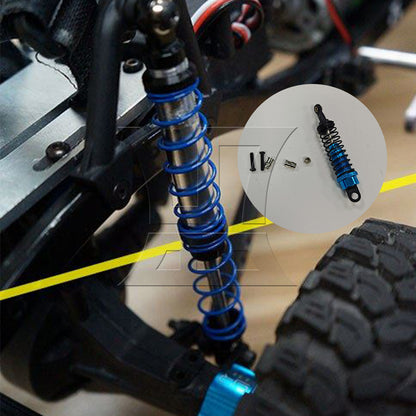 BQLZR 4 x Blue Aluminum A285004 Shock Absorber for RC 1:16 Car Upgrade Parts