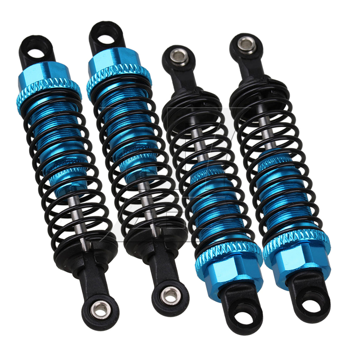 BQLZR 4 x Blue Aluminum A285004 Shock Absorber for RC 1:16 Car Upgrade Parts
