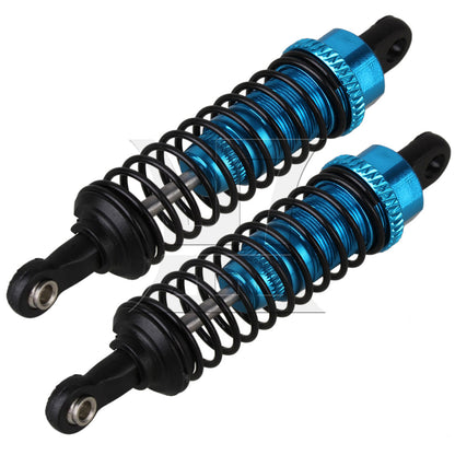 BQLZR 4 x Blue Aluminum A285004 Shock Absorber for RC 1:16 Car Upgrade Parts