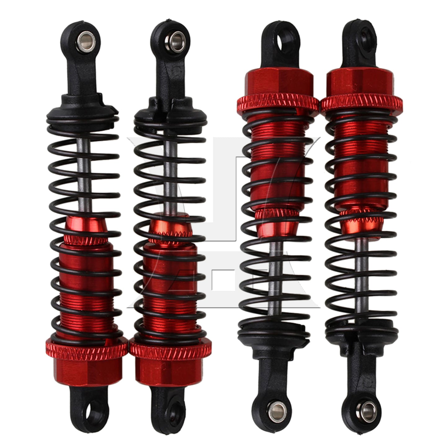 BQLZR 4PCS Red A285004R RC 1:16 Car Aluminum Shock Absorber Upgrade Part