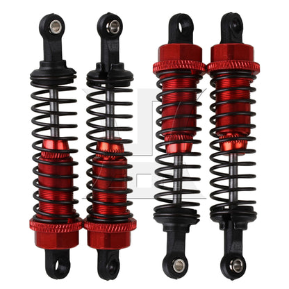 BQLZR 4PCS Red A285004R RC 1:16 Car Aluminum Shock Absorber Upgrade Part