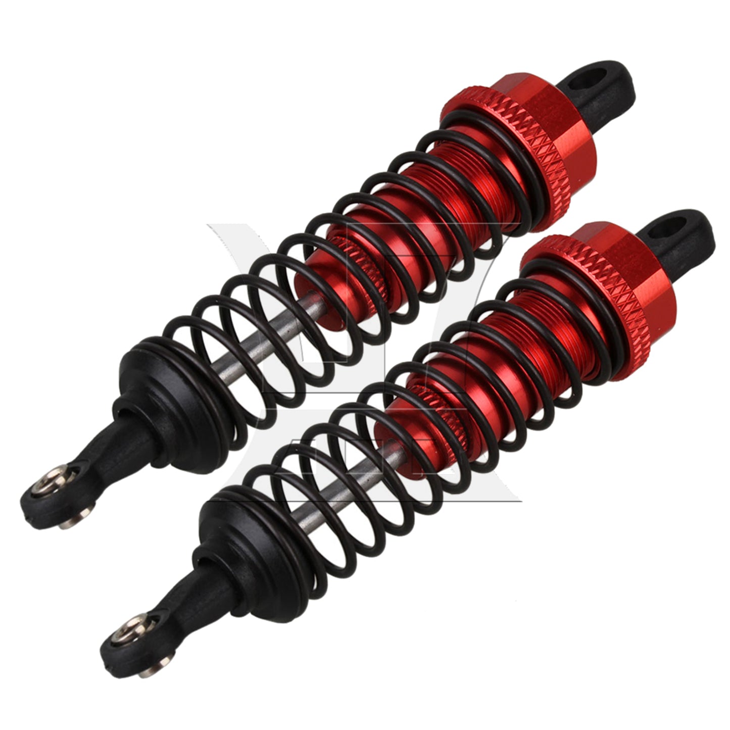 BQLZR 4PCS Red A285004R RC 1:16 Car Aluminum Shock Absorber Upgrade Part