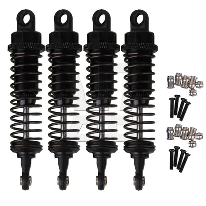 BQLZR 2x Black 68mm Length 15mm Width Alloy A285004BL Shock Absorber for RC 1:16 Car