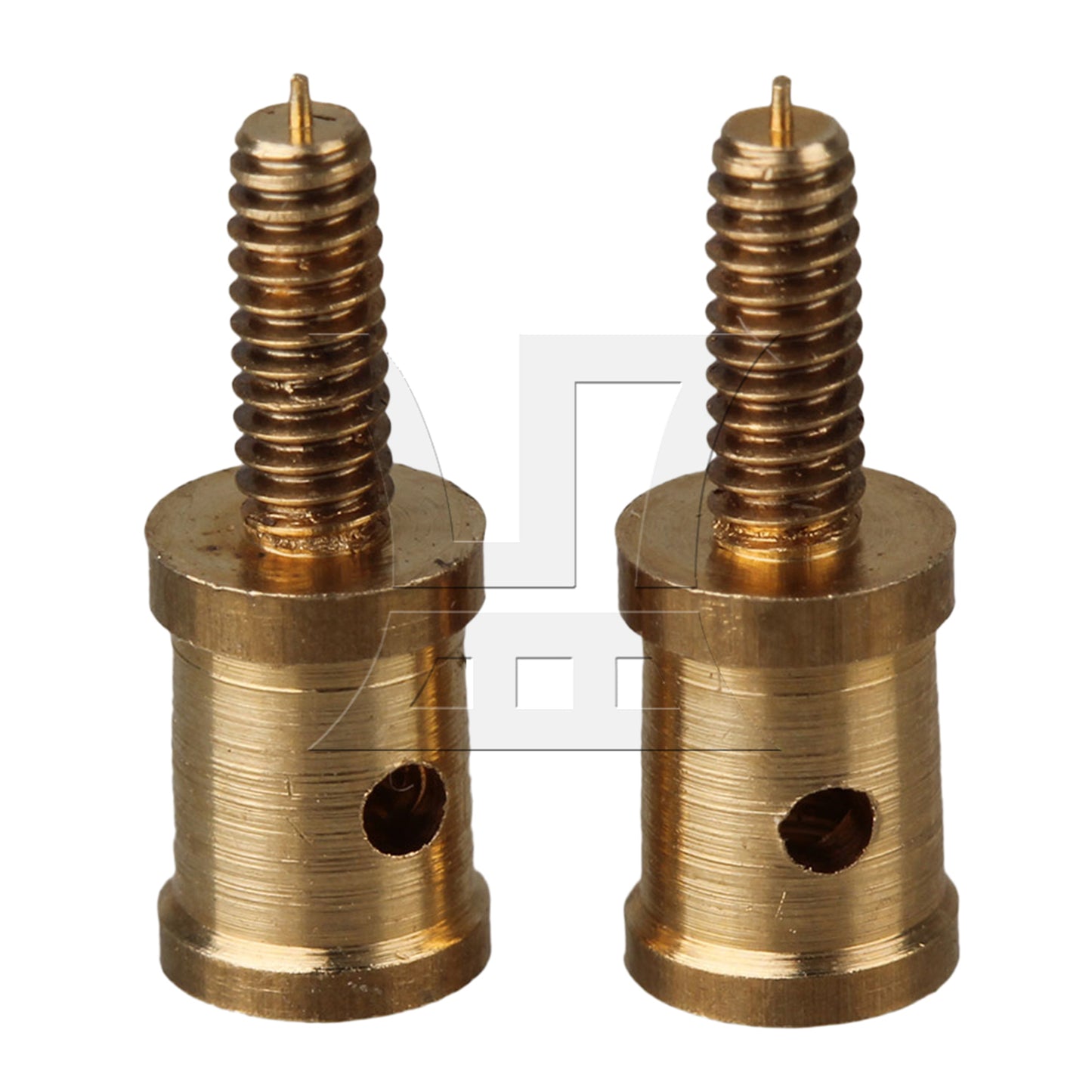 BQLZR 40x Model Airplane Servo Horn Linkage Connector for 1mm Steel Wire Golden
