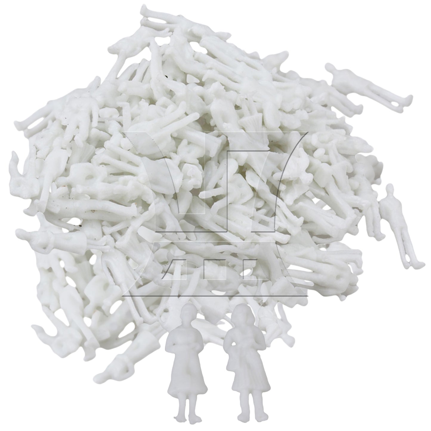 BQLZR Model Trains HO Gauge White People mixture of different characters