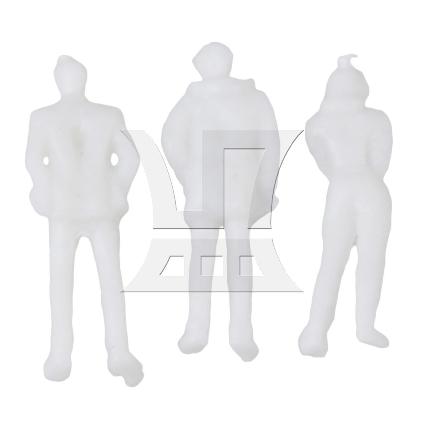 BQLZR Model Trains HO Gauge White People mixture of different characters