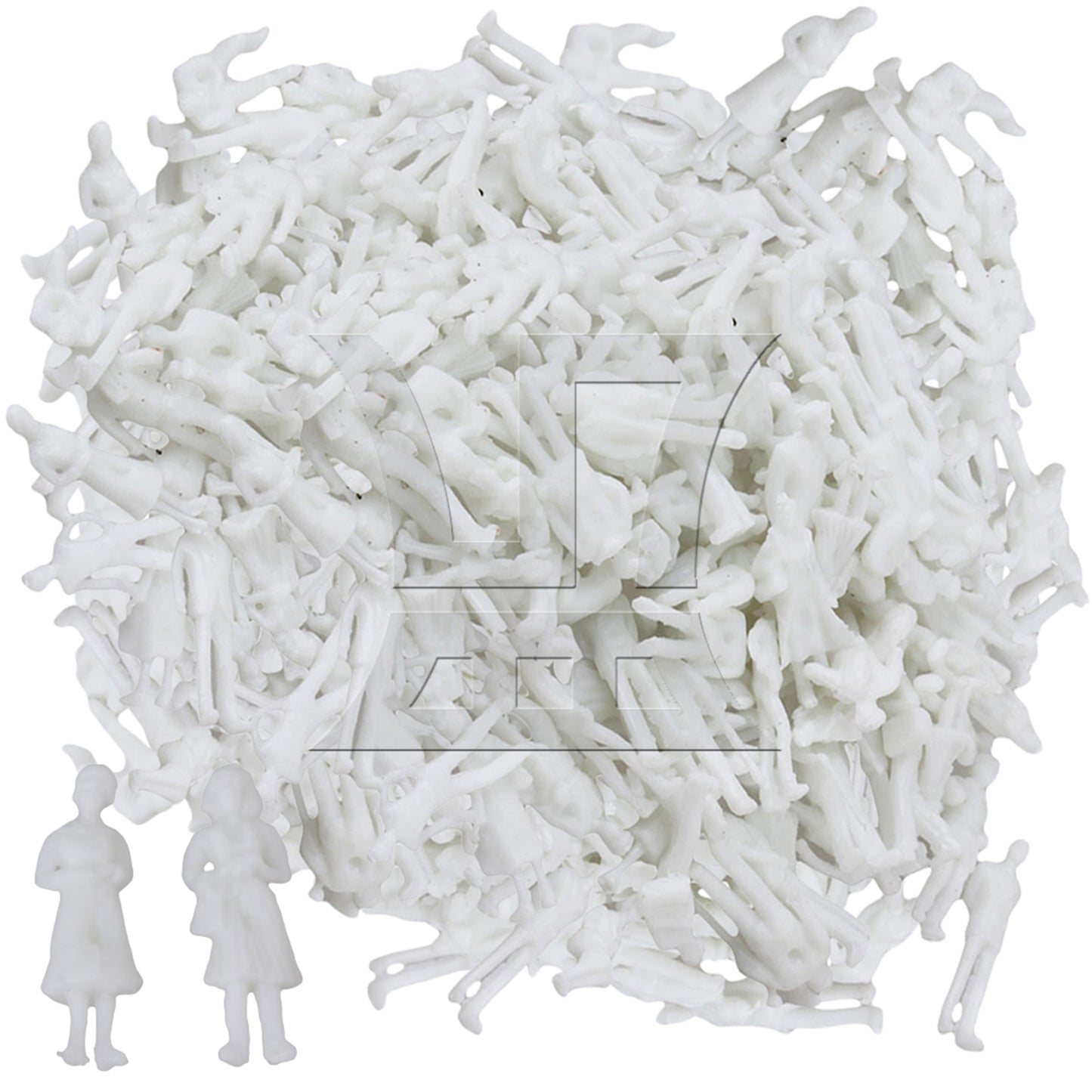BQLZR Model Trains HO Gauge White People mixture of different characters