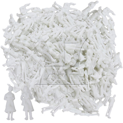 BQLZR Model Trains HO Gauge White People mixture of different characters