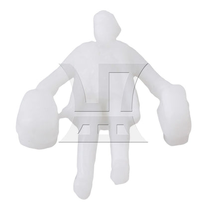 BQLZR White Model Train People Figure Passengers 1:200 Scale BQLZR