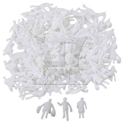 BQLZR White Model Train People Figure Passengers 1:200 Scale BQLZR