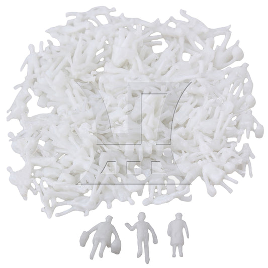 BQLZR White Model Train People Figure Passengers 1:200 Scale BQLZR