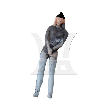 BQLZR 1:75 Scale OO Gauge Hand Painted Layout Model Train People Figure
