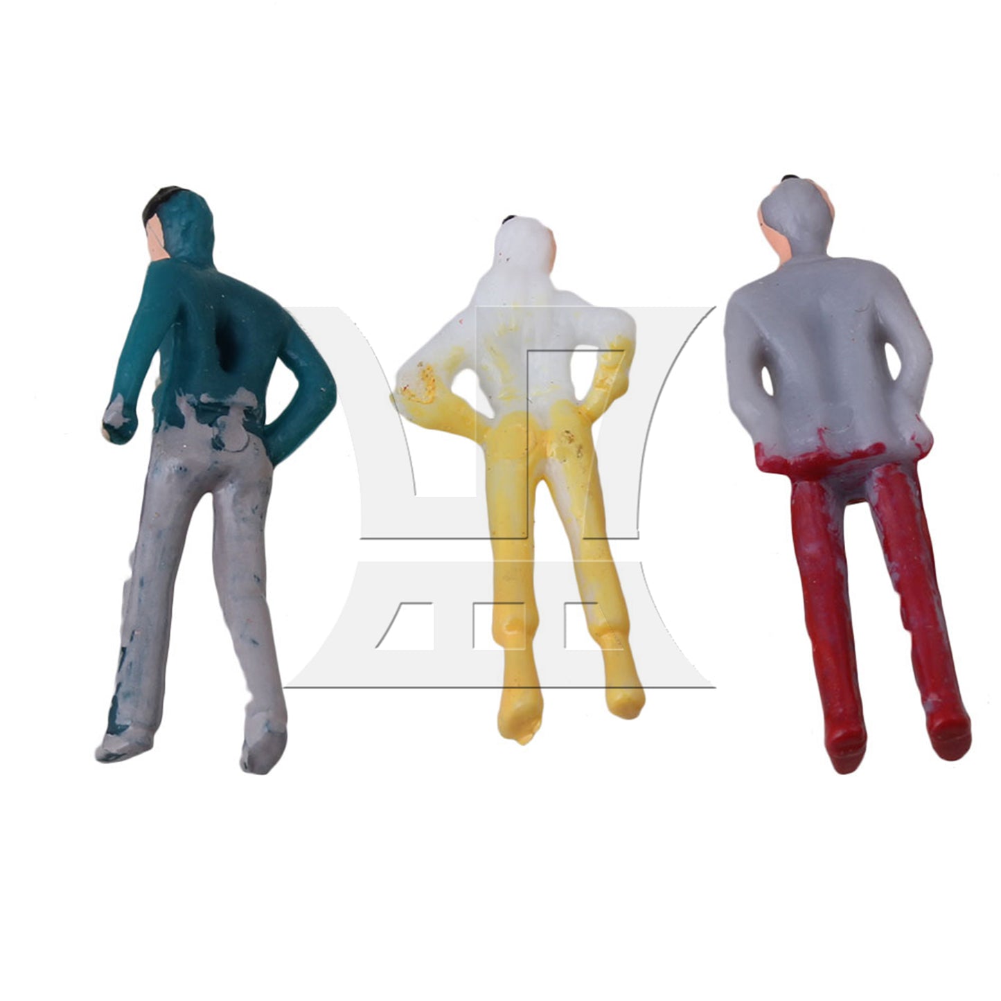 BQLZR 1:75 Scale OO Gauge Hand Painted Layout Model Train People Figure