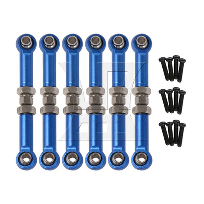 BQLZR Dark Blue Servo Link Replacement for WL A979 K929 Off-Road RC1:18 Car