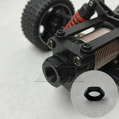 BQLZR RC1:8 Aluminum Alloy Wheel Hex Hub Nut N10169 Width 1.7cm for RC Model Shop