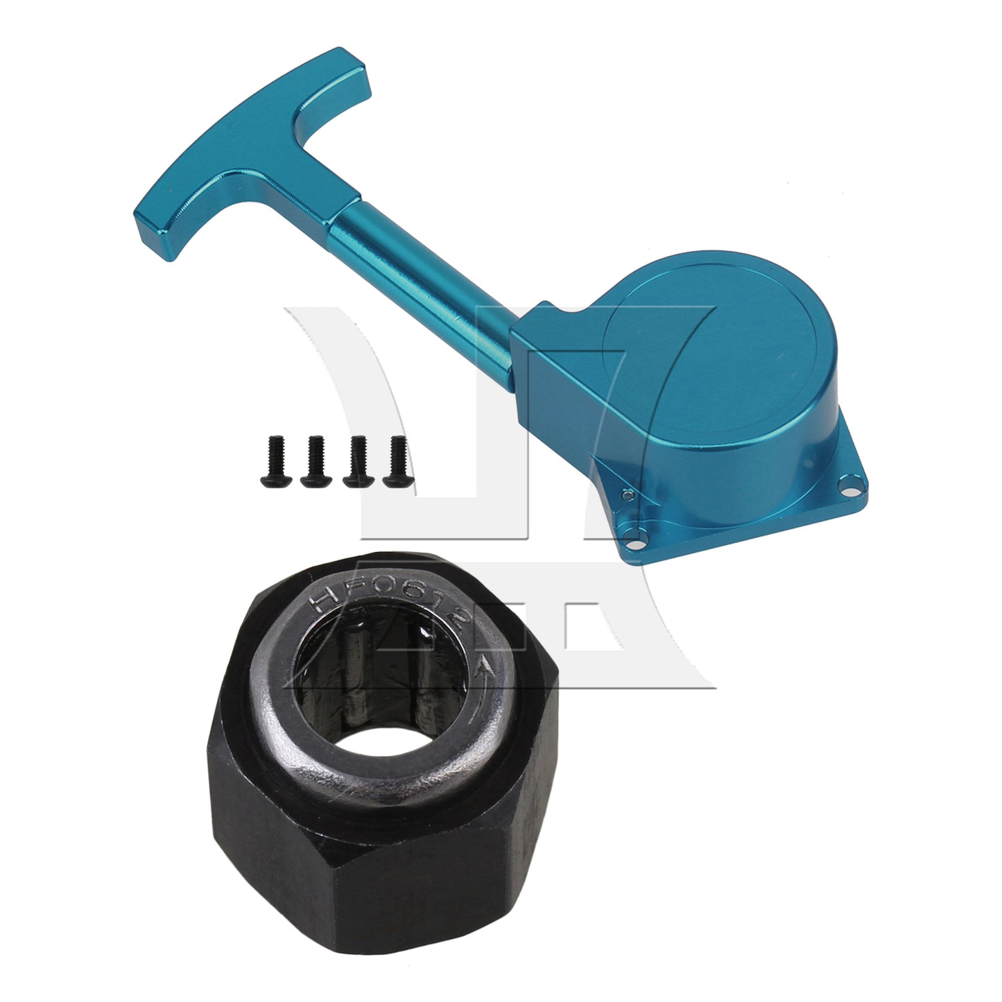 BQLZR RC1:10 Aluminum Alloy Single Way Bearing Length 1.2cm T10045 for High-Speed Drift Competition