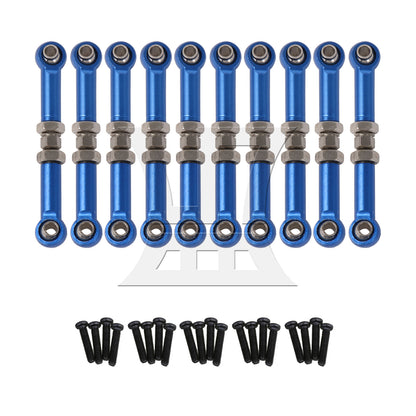 BQLZR Dark Blue Servo Link Replacement for WL A979 K929 Off-Road RC1:18 Car