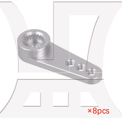 BQLZR Metal RC Servo Horn Arms TL2366 Silver High-Quality Material