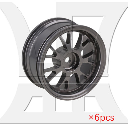BQLZR RC 1:10 On Road Y-Shaped Wheel Rim 50008T 0.47" Inner Dia Titanium
