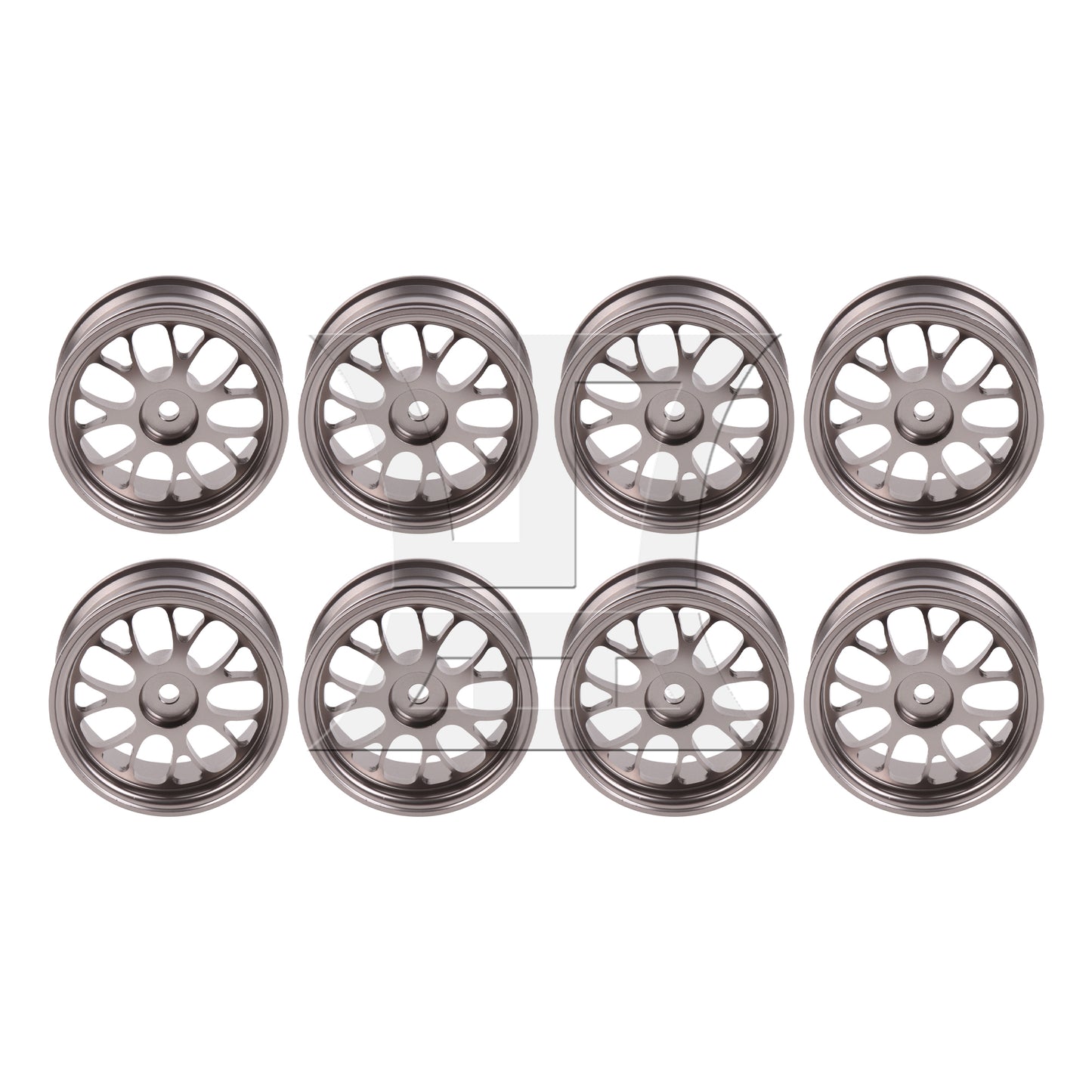 BQLZR RC 1:10 On Road Y-Shaped Wheel Rim 50008T 0.47" Inner Dia Titanium