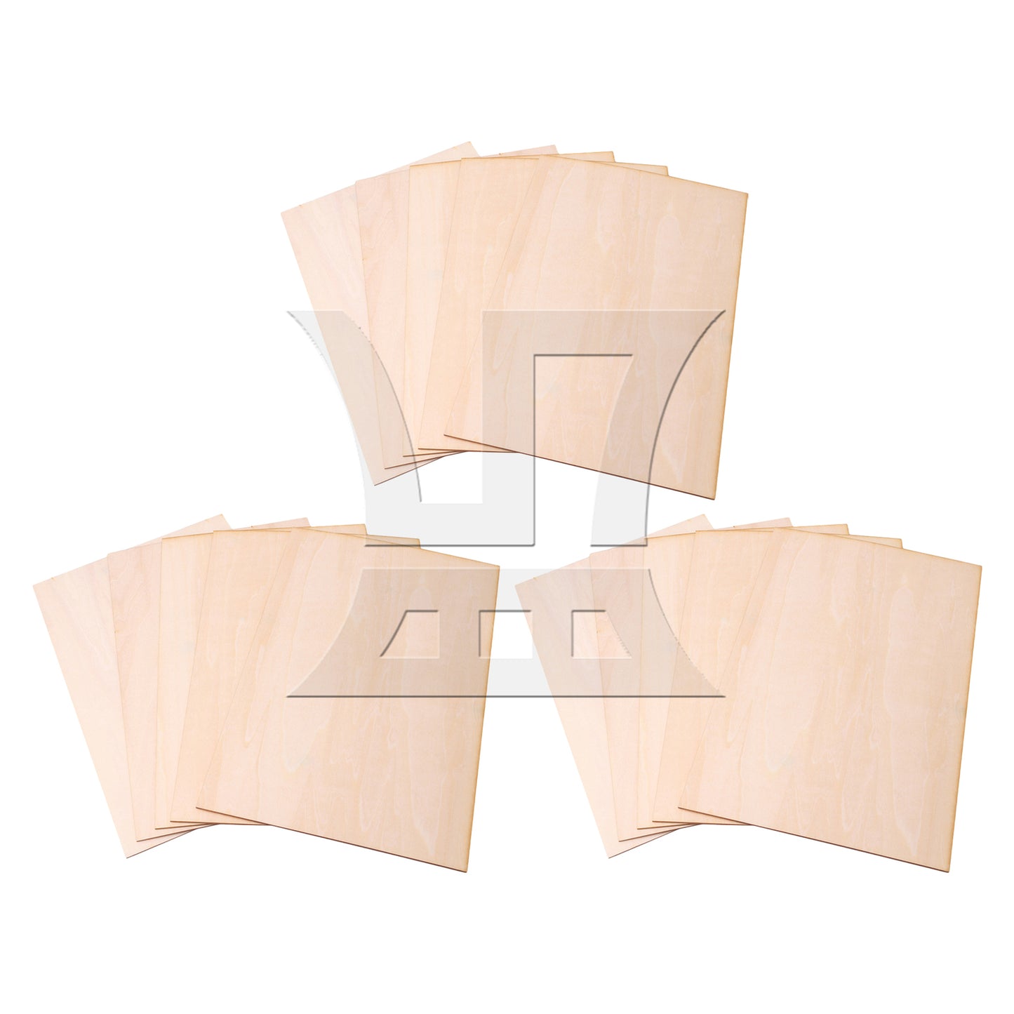 BQLZR Craft Basswood Sheets Unfinished for Building Model 300x200x1.5mm