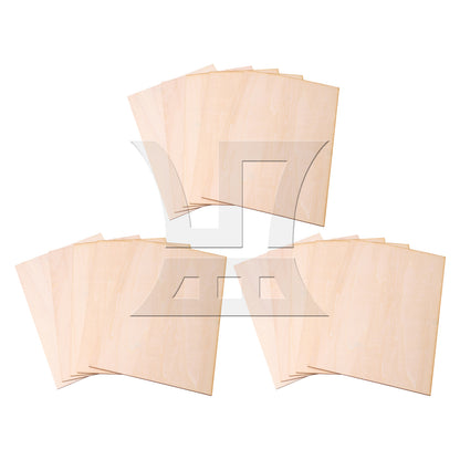 BQLZR Craft Basswood Sheets Unfinished for Building Model 300x200x1.5mm