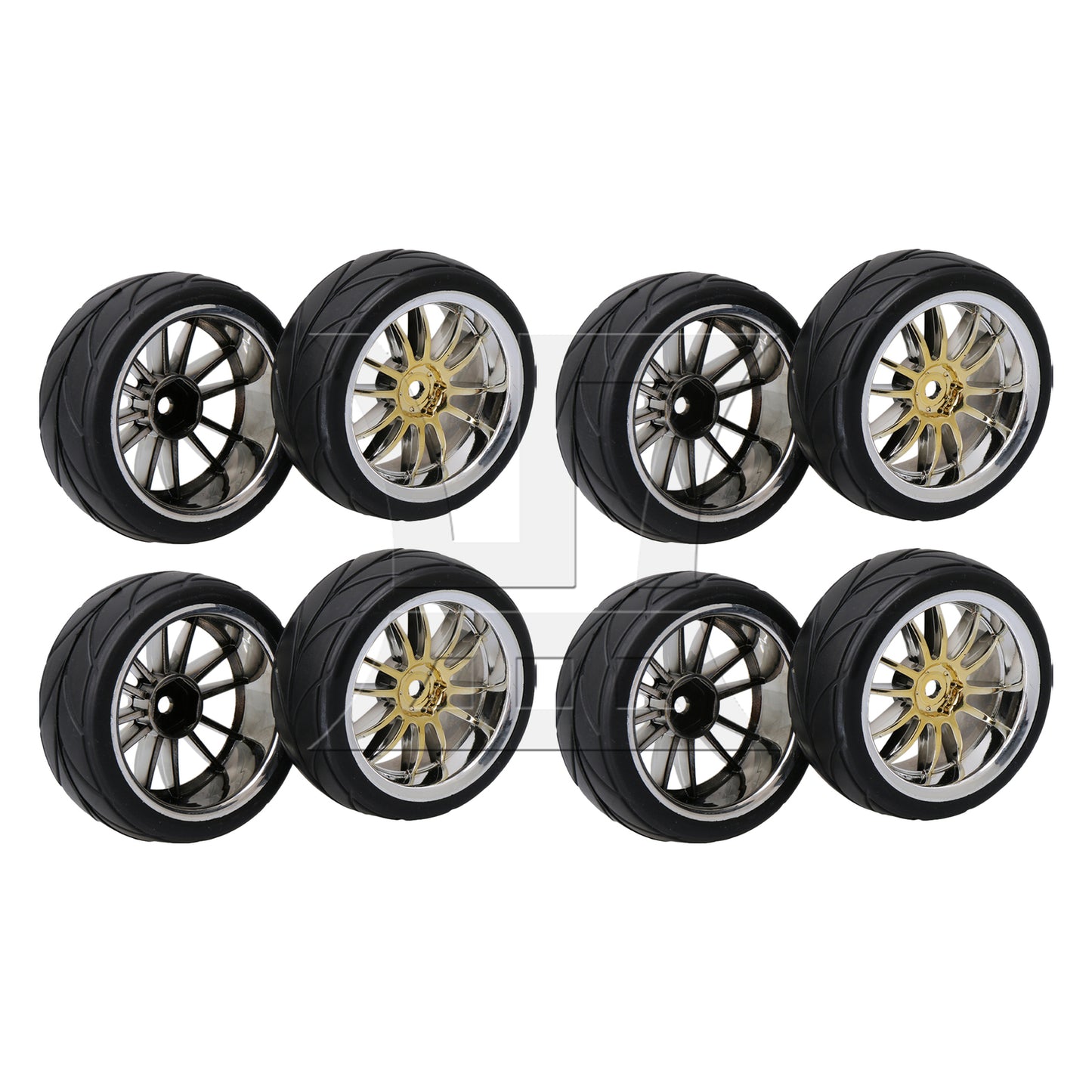 BQLZR Tires For RC1:10 On Road Racing Car 12 mm Wheel Drive Hex