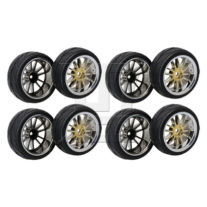 BQLZR Tires For RC1:10 On Road Racing Car 12 mm Wheel Drive Hex