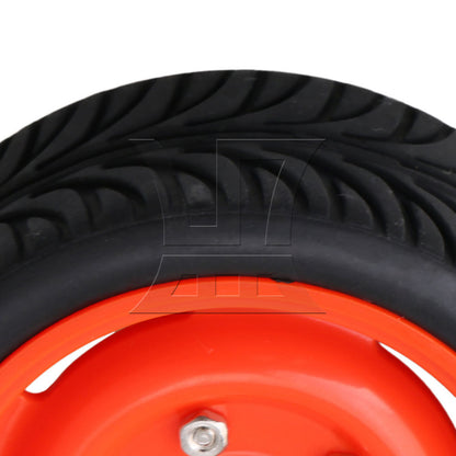 BQLZR 4 x RC 1/10 Racing Drift Car On Road Car 12mm Hex Red Wheel Rims & Black Tyres