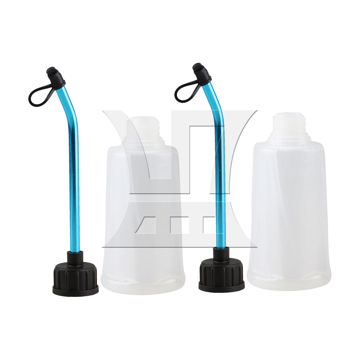 BQLZR 2 sets of 250ml oil bottles T10034 white