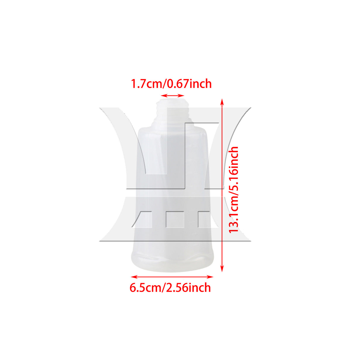 BQLZR 2 sets of 250ml oil bottles T10034 white