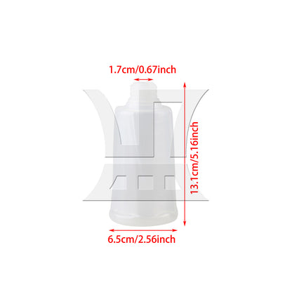 BQLZR 2 sets of 250ml oil bottles T10034 white