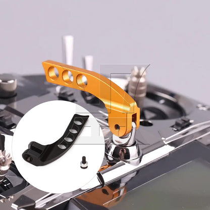 BQLZR 3PCS Horizontal Transmitter Neck Balance 4-hole Regulator Black
