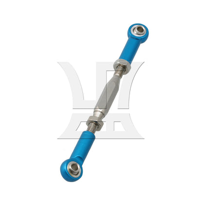 BQLZR 1 Set Of 3 Pieces RC1:10 Steering Servo Link Rod Aluminum Alloy, Light Weight