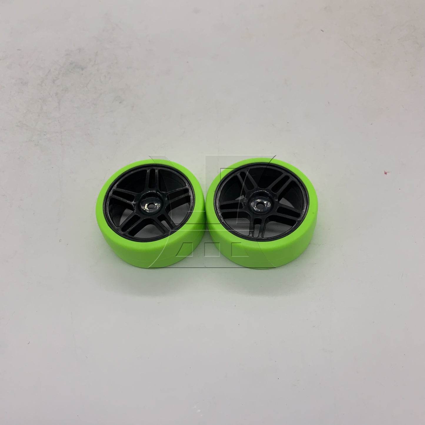 BQLZR RC1:10 Flat Sports Car Drift Tire Black Plastic Wheel Hub Precise Drift Control