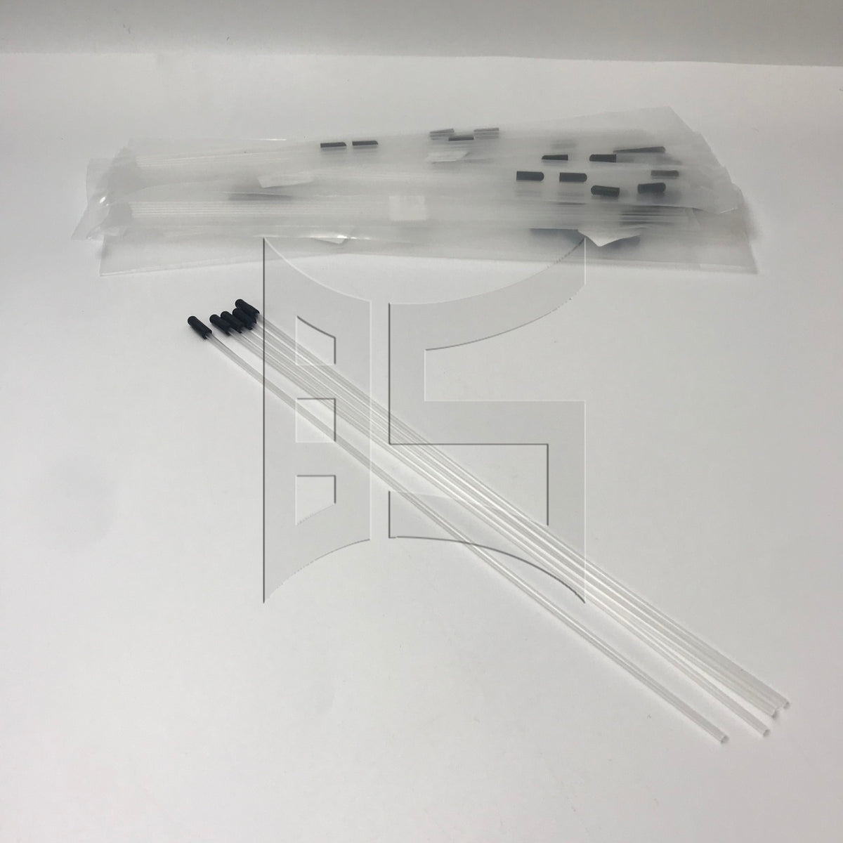 BQLZR 1 Set Of 15-Piece Rc1:10 Plastic Antenna Tubes, Easy To Use