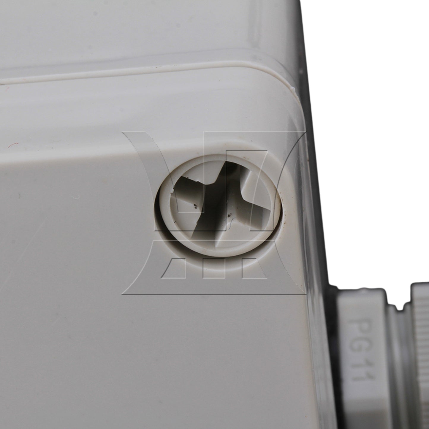 BQLZR 6 Bit Plastic Adaptable Junction Project Box White 95x65x55mm Pack of 2
