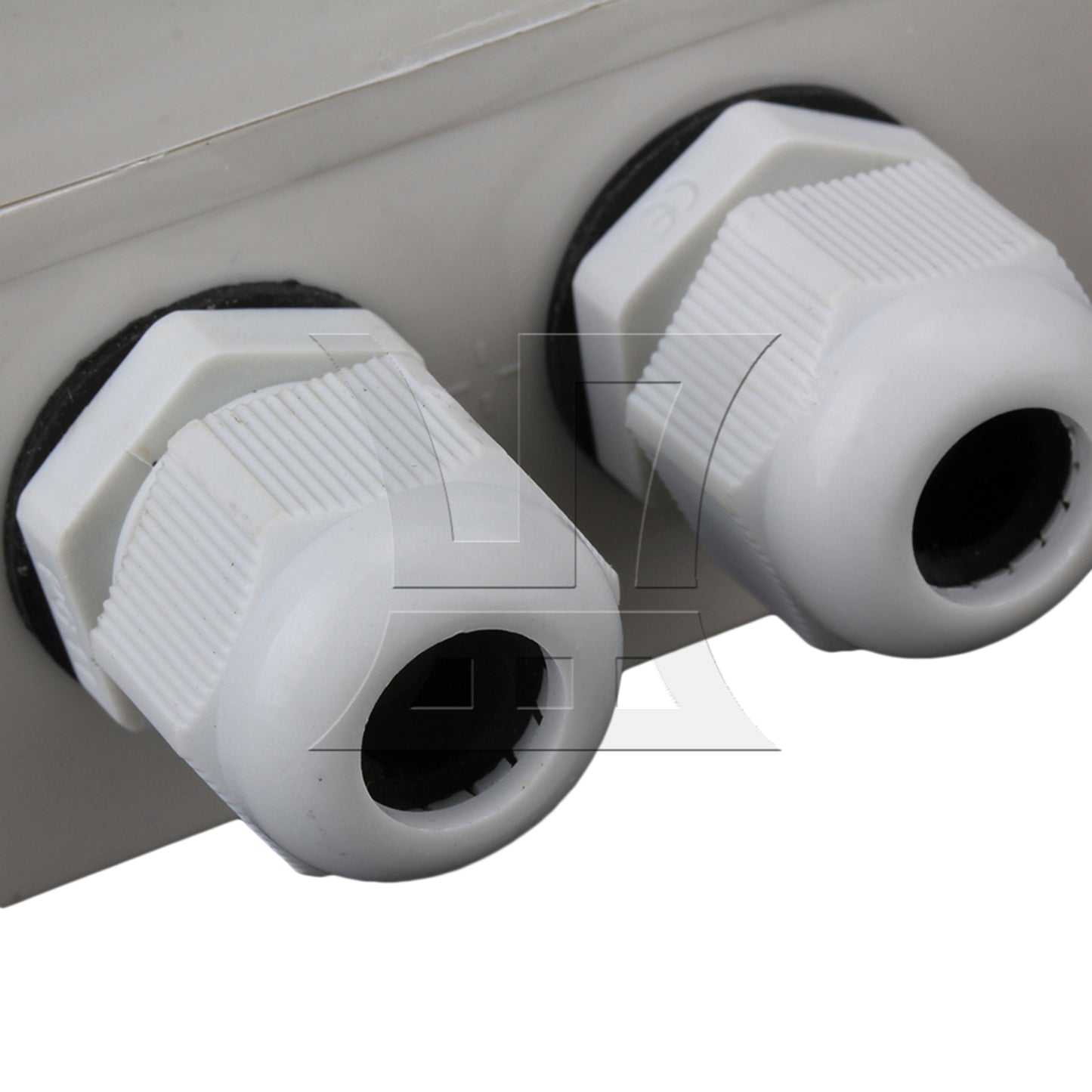 BQLZR 6 Bit Plastic Adaptable Junction Project Box White 95x65x55mm Pack of 2