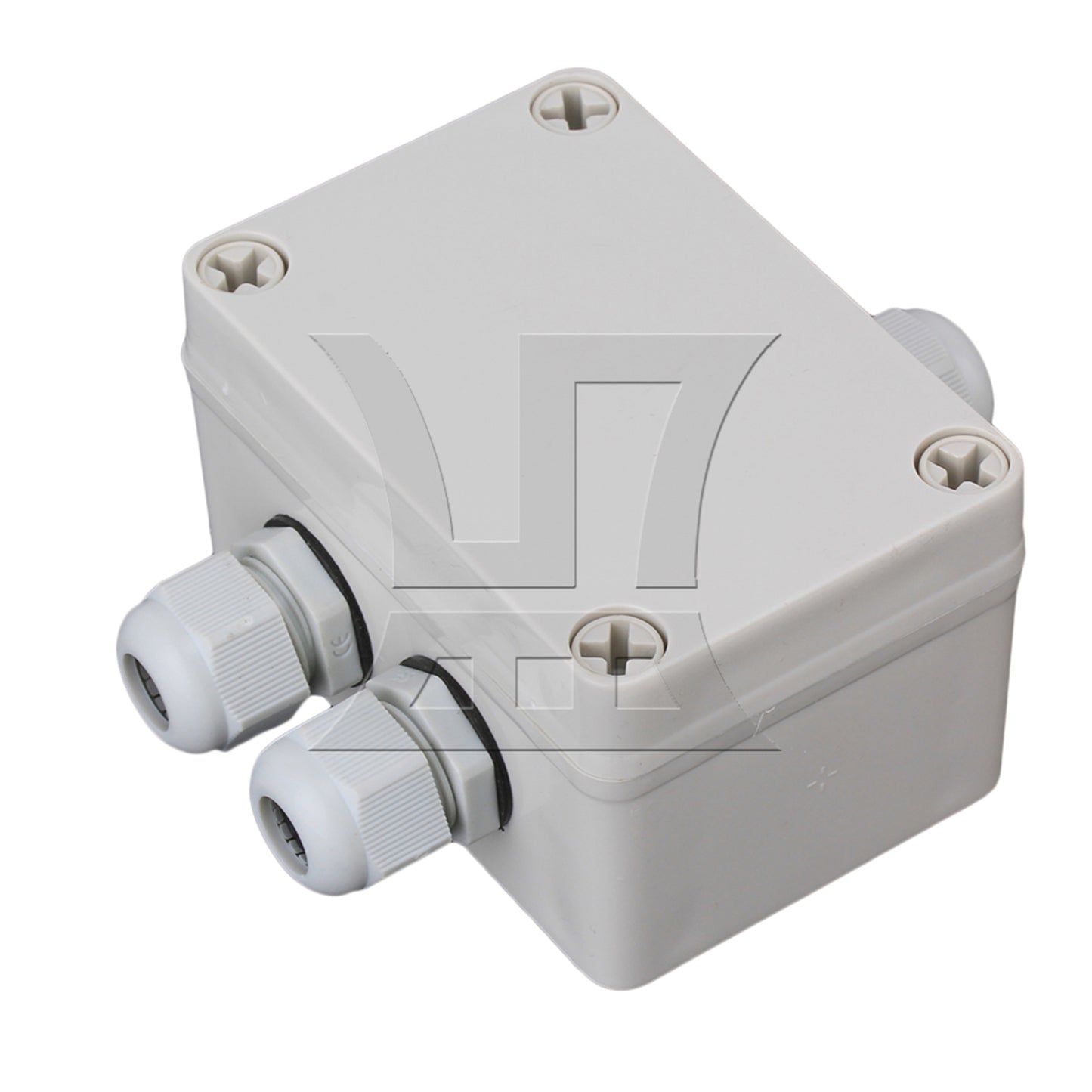 BQLZR 6 Bit Plastic Adaptable Junction Project Box White 95x65x55mm Pack of 2