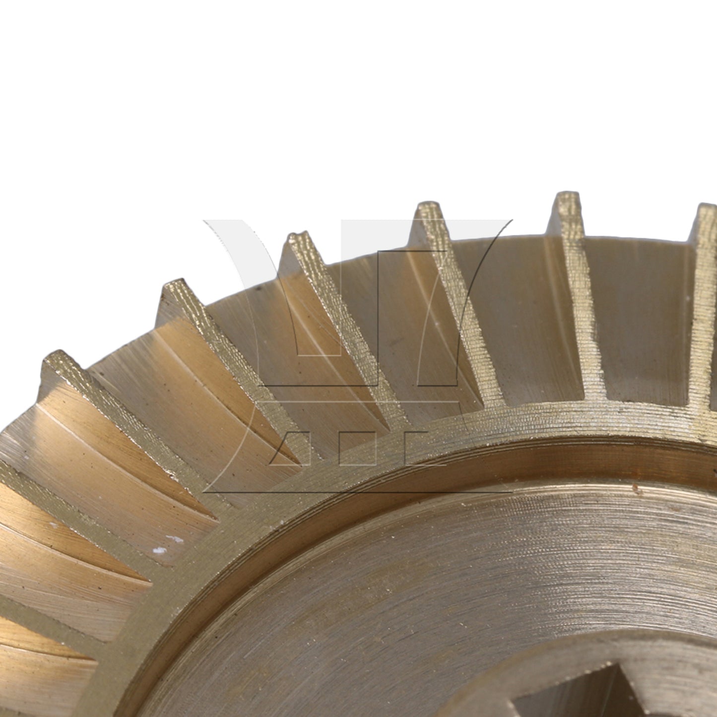 BQLZR Water Pump Brass Double-sided Keyway Impeller 6cm OD 1.2cm ID
