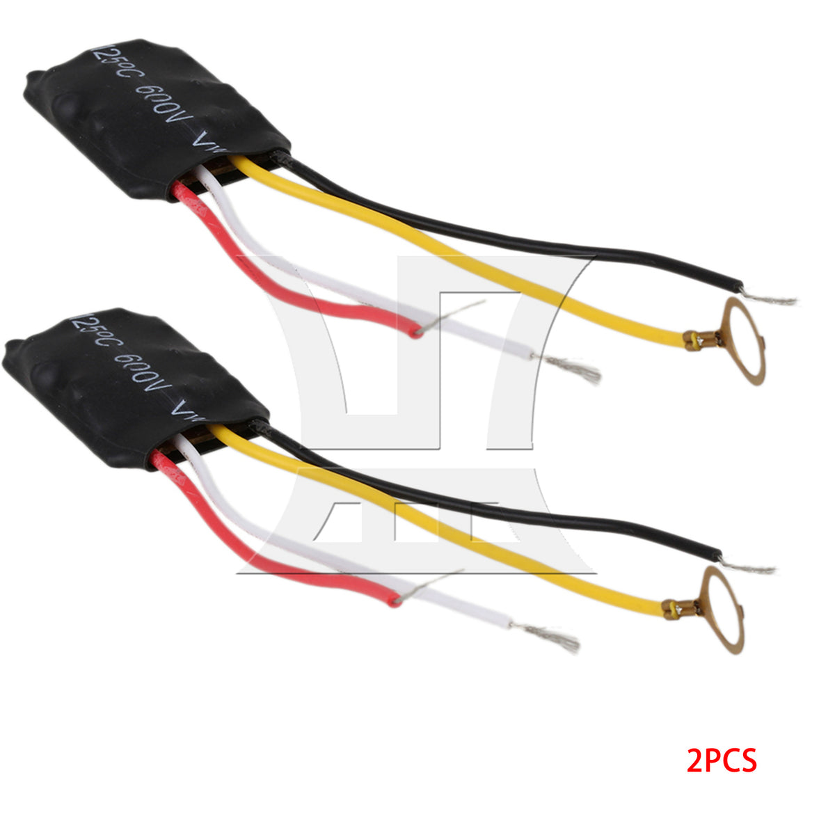 BQLZR 2PCS 3A 3-speed desk lamp dimmer 220V blown glue version