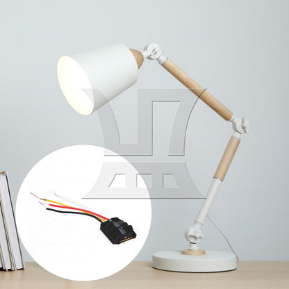 BQLZR 2PCS 3A 3-speed desk lamp dimmer 220V blown glue version