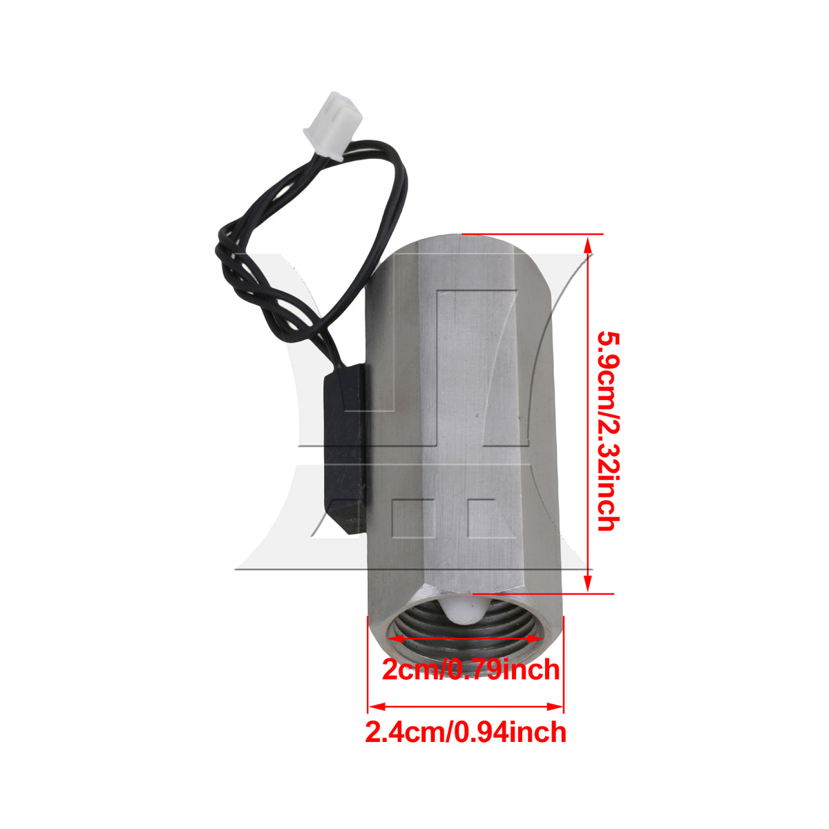 BQLZR 3PCS G1/2 water flow switch FS-09 internal teeth (Type 2)