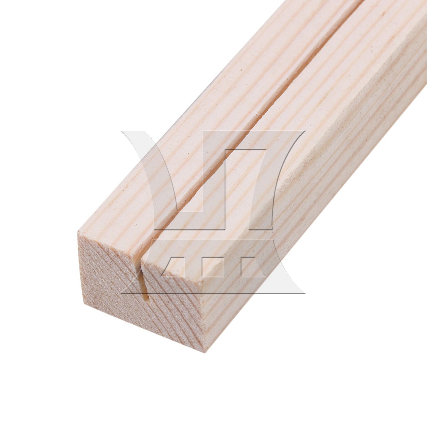 BQLZR 40 Pcs Wooden Business Card Holder Desk Display Wood Office Name Plate Case