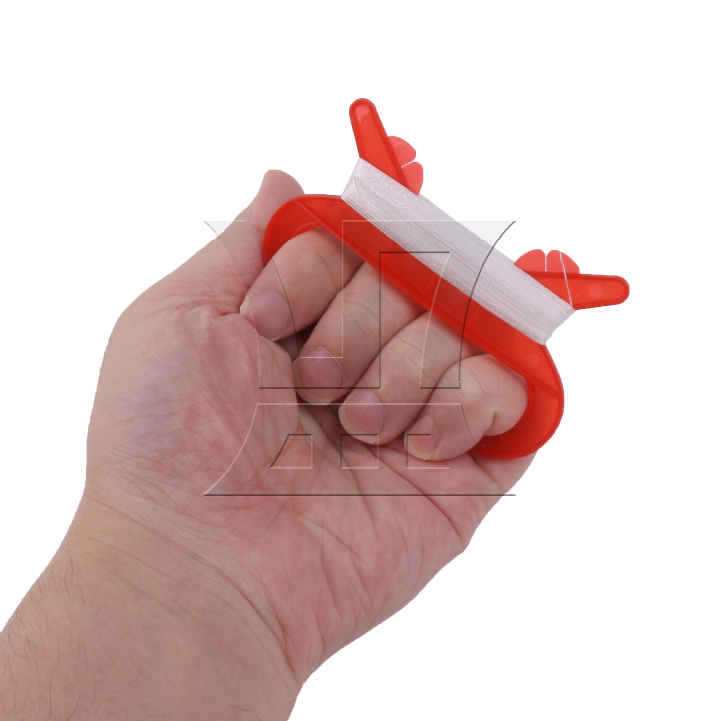 BQLZR  Kite Parts Line Outdoor D Shape Plastic Flying Kite Line String Red 30m