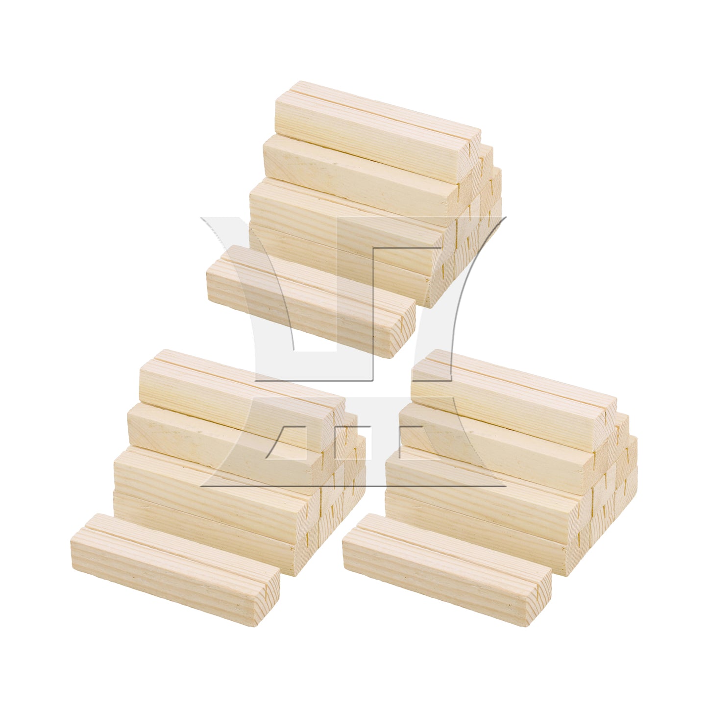 BQLZR Wooden Card Holder for Wedding Dinner Party 3.94"x1.06"x0.71"